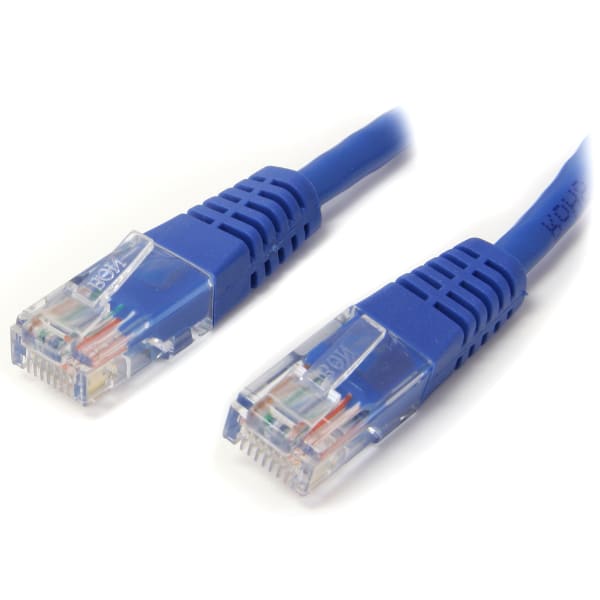 StarTech.com Cat 5e UTP Patch Cable - Make Fast Ethernet network connections using this high quality Cat5e Cable, with Power-over-Ethernet capability - 15ft Cat5e Patch Cable - 15ft cat 5e patch cable - 15ft Cat5e Patch Cord