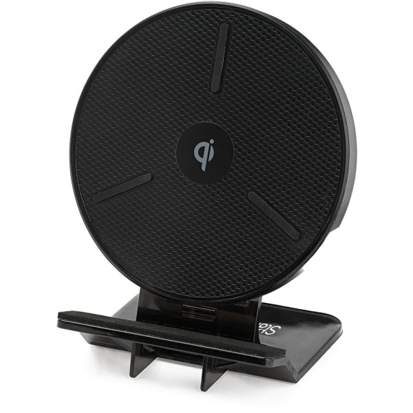 StarTech.com 15W Qi Wireless Charging Stand, Universal Qi Certified Wireless Charger Stand or Pad, For iPhone/Samsung Galaxy/Google Pixel - 15W Qi wireless charging stand - Adjustable stand to fit your device or remove it to lay Qi pad flat