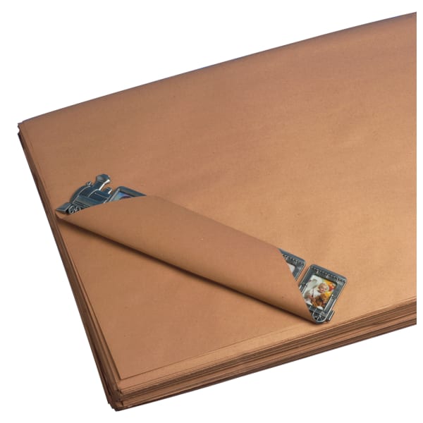 Office Depot Brand Kraft Paper Sheets, 40 Lb, 18in x 24in, Kraft, Case Of 1,250