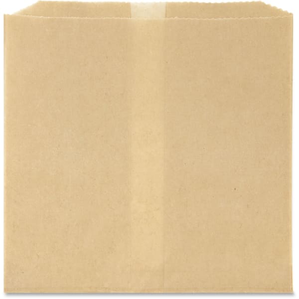 Health Gards Receptacle Liners - 8in Width x 8.50in Length x 7in Depth - Brown - Paper, Wax - Waste Disposal - 500 / Carton
