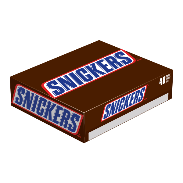 Snickers, 2.07 Oz, Box Of 48