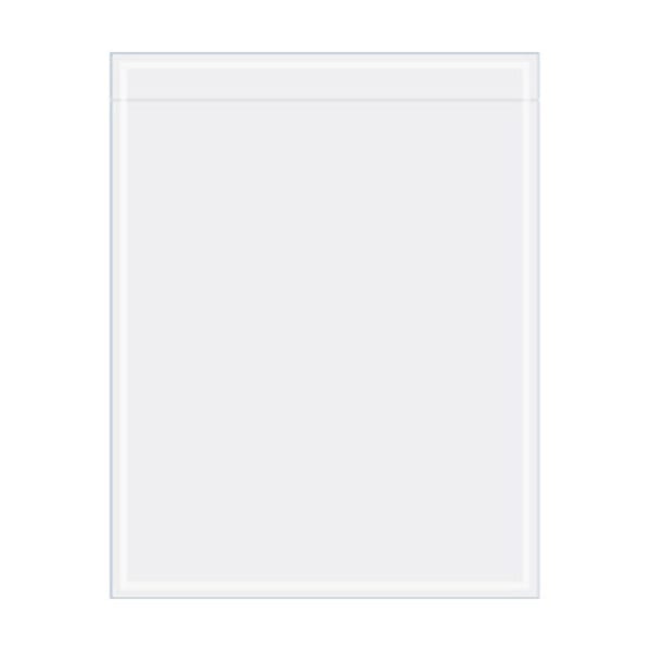 Tape Logic "Clear Face" Document Envelopes, 7in x 5-1/2in, Clear, Case of 1000