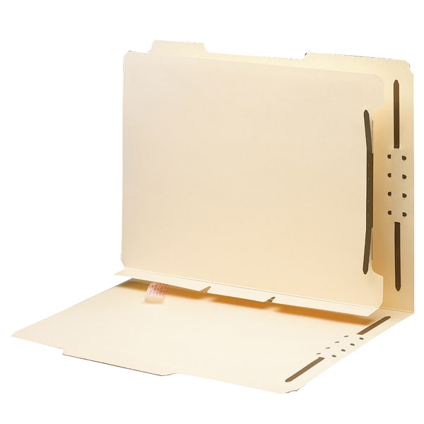 Smead Self-Adhesive Folder Dividers With Fasteners, Letter Size, Pack Of 25