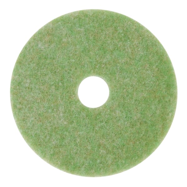 3M 5000 TopLine Autoscrubber Floor Pads, 19in, Green, Pack Of 5 Pads