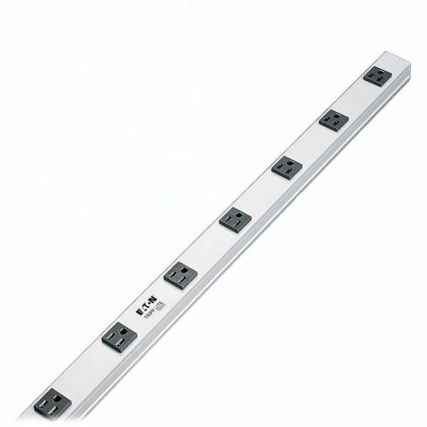 Eaton Tripp Lite Series Power Strip 120V 22 5-15R; 2 5-20R 15ft Cord Vertical Metal 0URM - Power distribution strip - AC 120 V - input: NEMA 5-20P - output connectors: 24 - 15 ft cord - Canada, United States - white