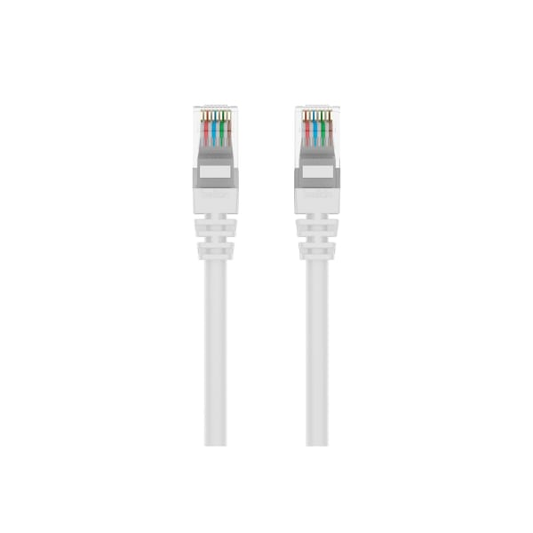 Belkin High Performance - Patch cable - RJ-45 (M) to RJ-45 (M) - 4 ft - UTP - CAT 6 - molded, snagless - white - for Omniview SMB 1x16, SMB 1x8; OmniView SMB CAT5 KVM Switch