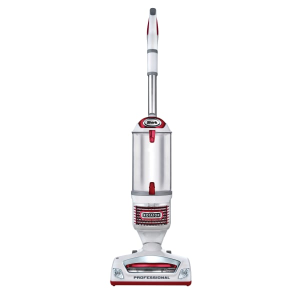Shark Rotator Lift-Away HEPA Bagless Upright Vacuum, White/Red