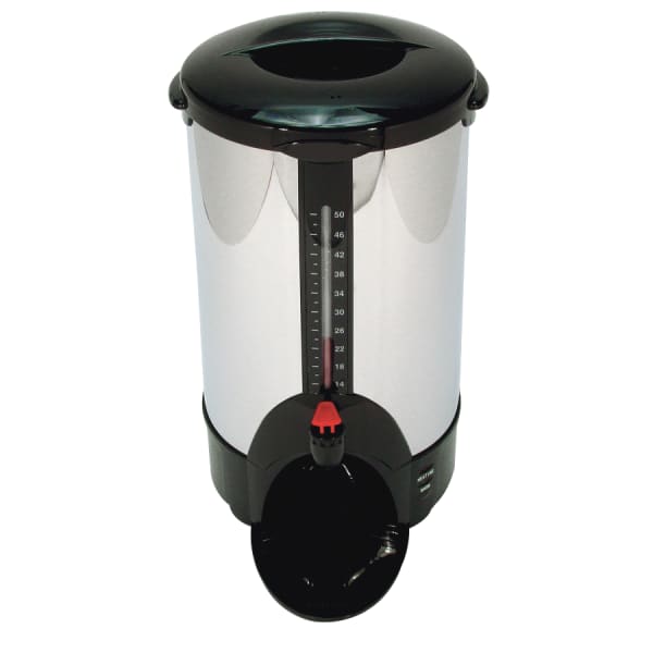 Coffee Pro 50 Cup Stainless Steel Urn Coffeemaker