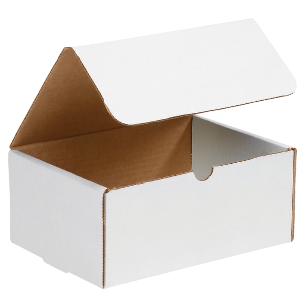 Partners Brand Literature Mailers, 9in x 6 1/2in x 6in, White, Pack Of 50