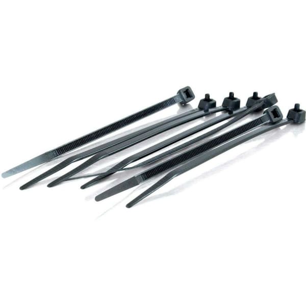 C2G 7.5in Cable Ties - Black - 100pk - Cable Tie - Black - 7.50in Length - 100 Pack - TAA Compliant