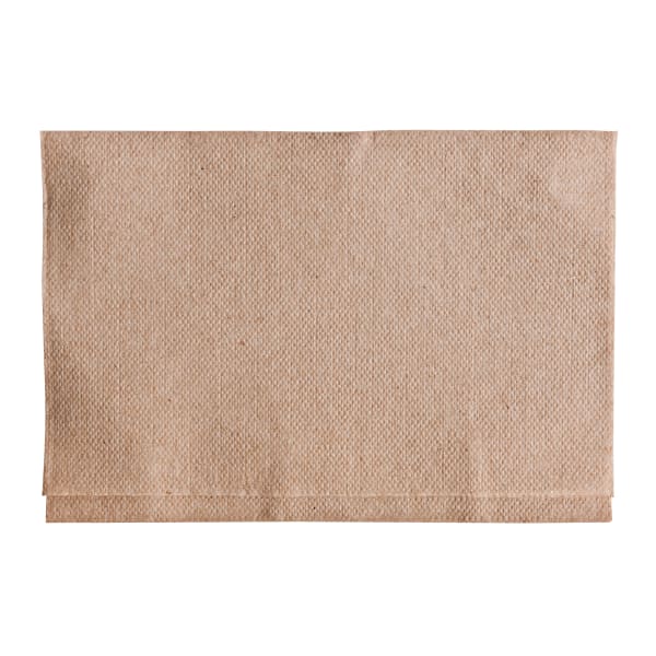 Tork Xpressnap Interfold 1-Ply Dispenser Napkins, 8 1/2in x 13in, Natural, 600 Napkins Per Pack, Carton Of 10 Packs