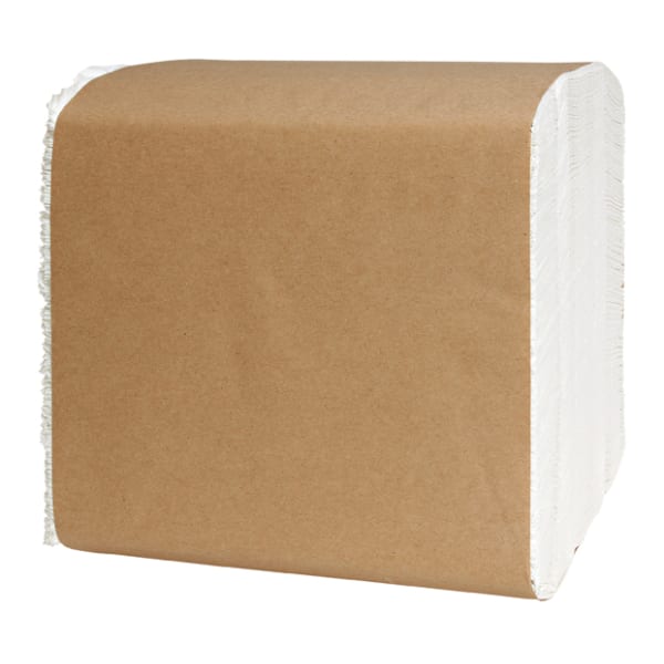 Tork Universal 1-Ply Dinner Napkins, 17in x 17in, White, 334 Napkins Per Pack, Carton Of 12 Packs