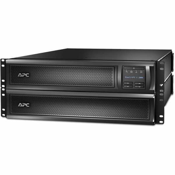 APC by Schneider Electric Smart-UPS X 1920 VA Tower/Rack Mountable - 2U Rack-mountable - 3 Hour Recharge - SMX2000RMLV2UNC