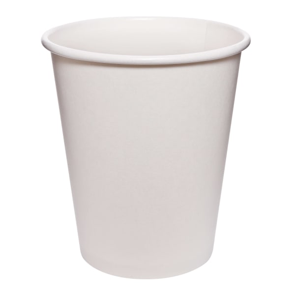 Solo Cup Polycoated Hot Paper Cups, 10 Oz, White, 50 Cups Per Sleeve, Case Of 20 Sleeves