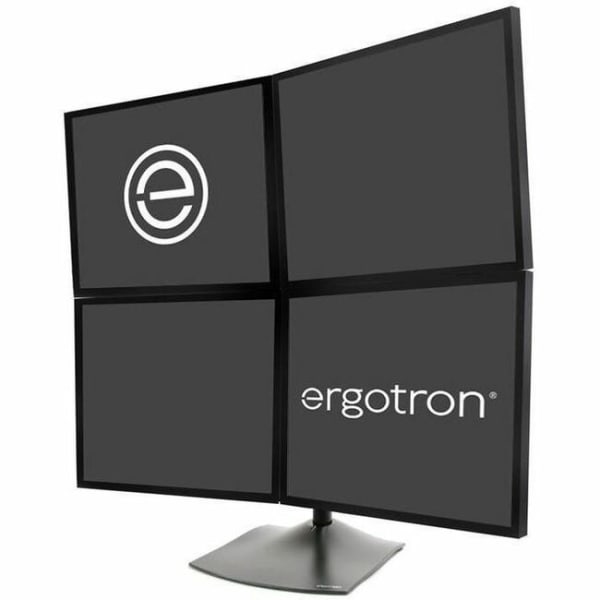 Ergotron 33-324-200 Quad-Monitor Desk Stand