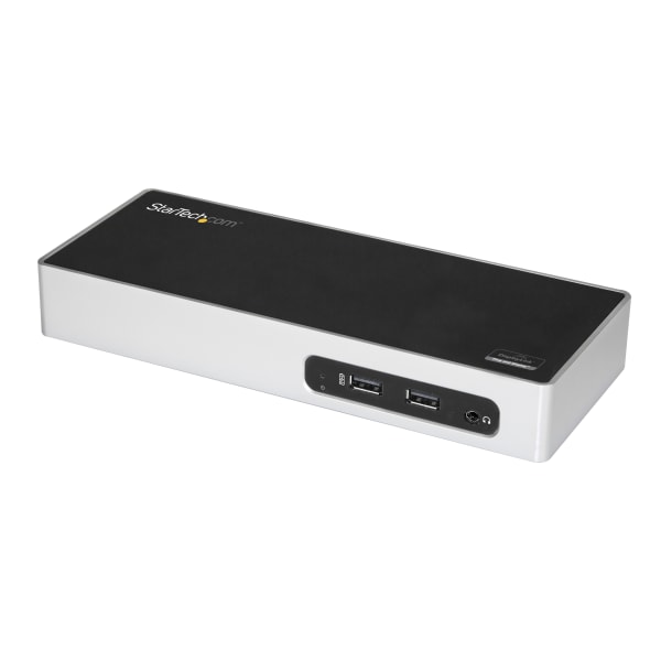 StarTech.com Dual Monitor USB 3.0 Docking Station - Mac & Windows - HDMI & DVI + DVI to VGA Adapter - DK30ADD
