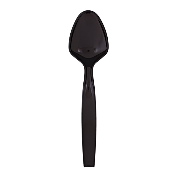 WNA Caterline Serving Spoons, 9in, Black, Pack Of 144