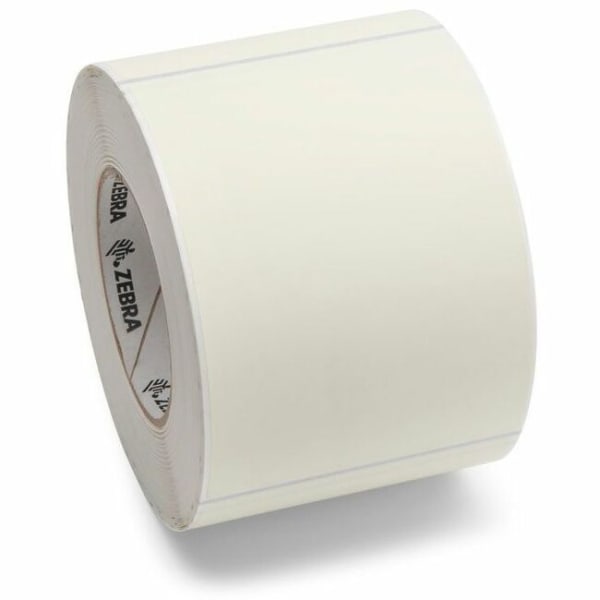 Zebra Z-Perform 1000D Label - 3in Width x 4in Length - Permanent Acrylic Adhesive - Direct Thermal - Paper - 840 / Roll - Uncoated, Abrasion Resistant - 6 / Box