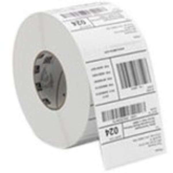 Zebra Z-Perform 1500T Multipurpose Label - 4in Width x 6 1/2in Length - Permanent Adhesive - Rectangle - Thermal Transfer - Bright White - Paper, Face Stock - 900 / Roll - 4 Roll