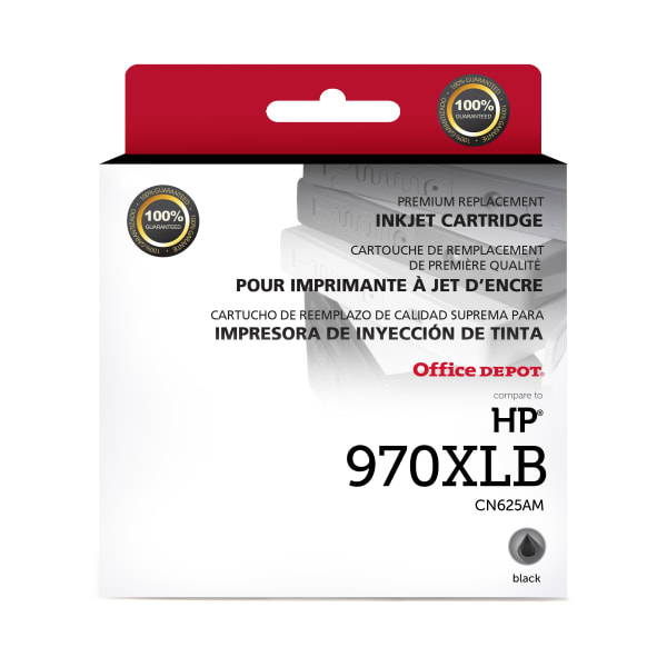 Clover Imaging Group Remanufactured Black High-Yield Ink Cartridge Replacement For HP 970XL, 118099