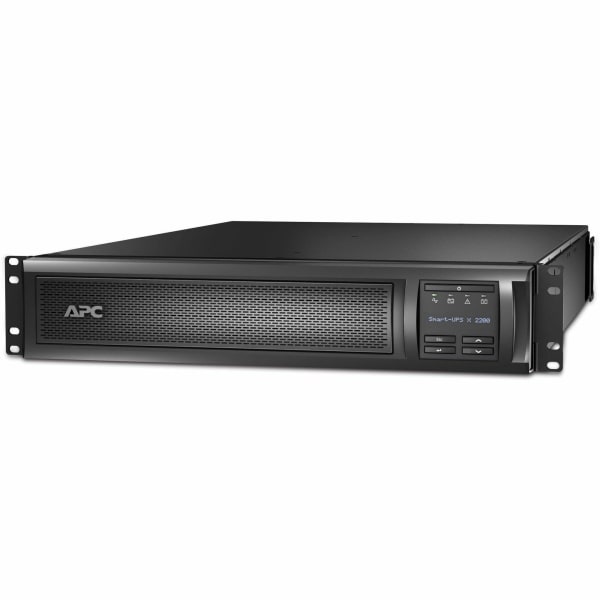 APC by Schneider Electric Smart-UPS 2200 VA Tower/Rack Mountable UPS - 2U Rack-mountable - 3 Hour Recharge - SMX2200RMHV2U