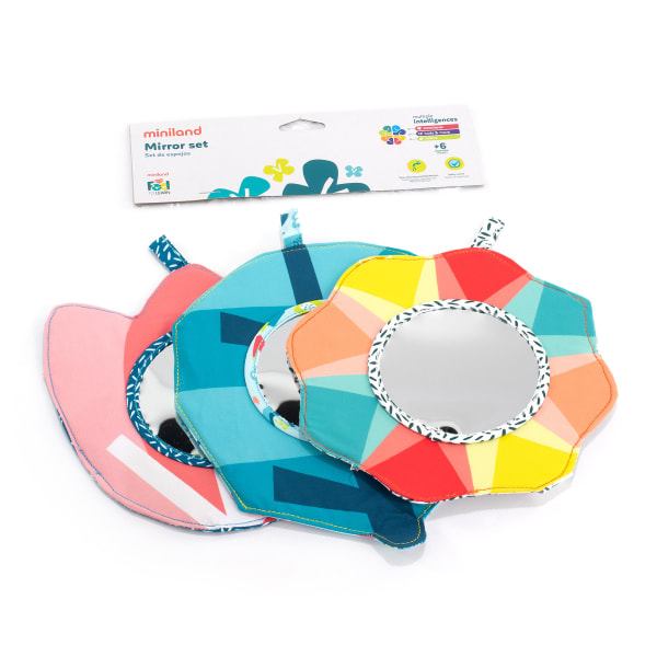 Miniland Feel to Learn Mirrors, Set Of 3