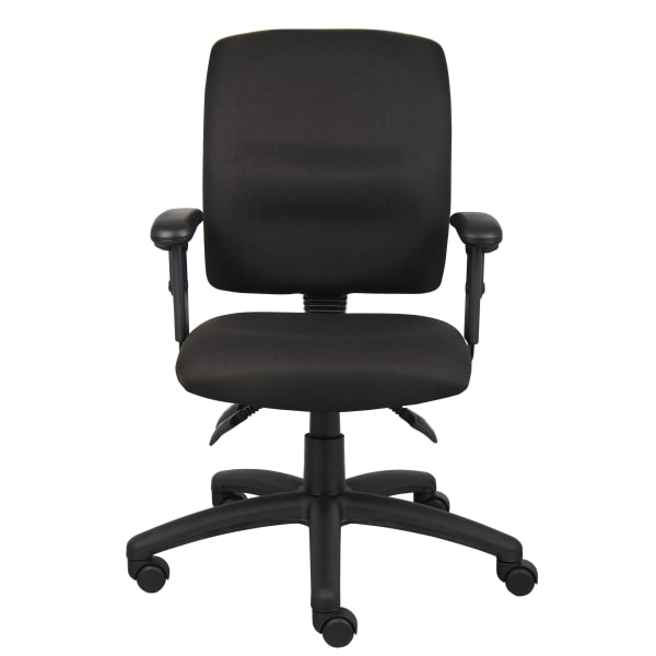 Boss Office Products Multi-Function Budget Task Chair, Black