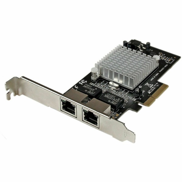 StarTech.com Dual Port PCI Express Gigabit Ethernet Server Adapter Network Card