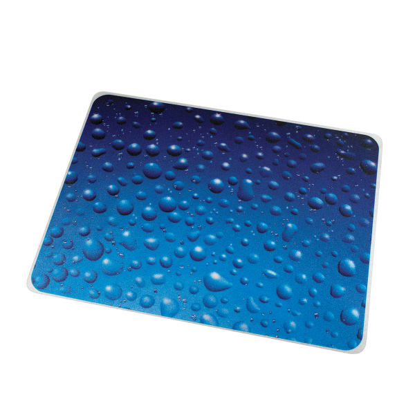 Floortex Colortex Floor Mat in "Drops" Design, 36in x 48in