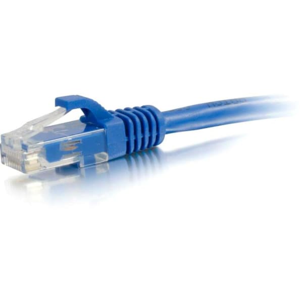C2G-35ft Cat6 Snagless Unshielded (UTP) Network Patch Cable - Blue - Category 6 for Network Device - RJ-45 Male - RJ-45 Male - 35ft - Blue