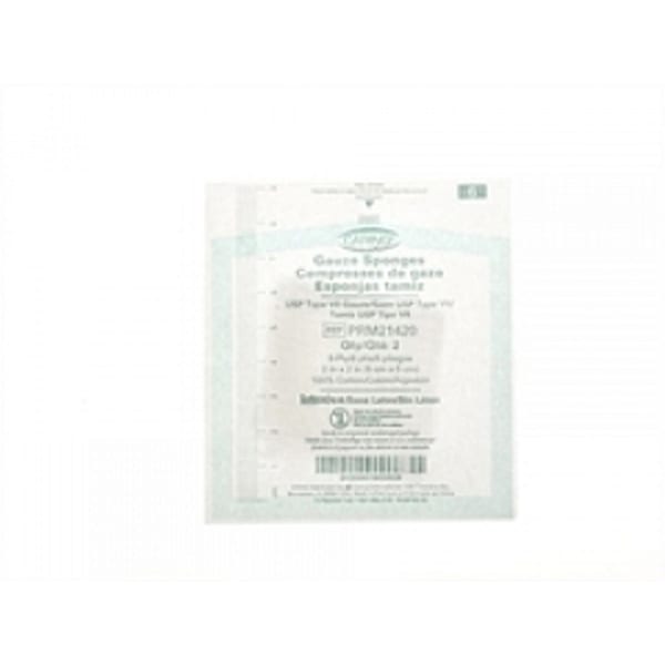 Medline Caring Sterile Woven Gauze Sponges, 8-Ply, 2in x 2in, Case Of 30