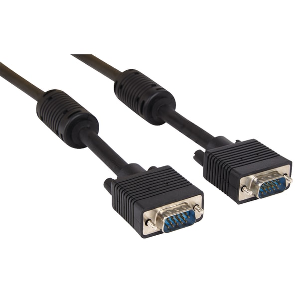 VogDuo VGA Monitor Cable, 6ft,  Black