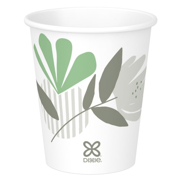 Dixie Paper Hot Cups, 10 Oz., Pack Of 50
