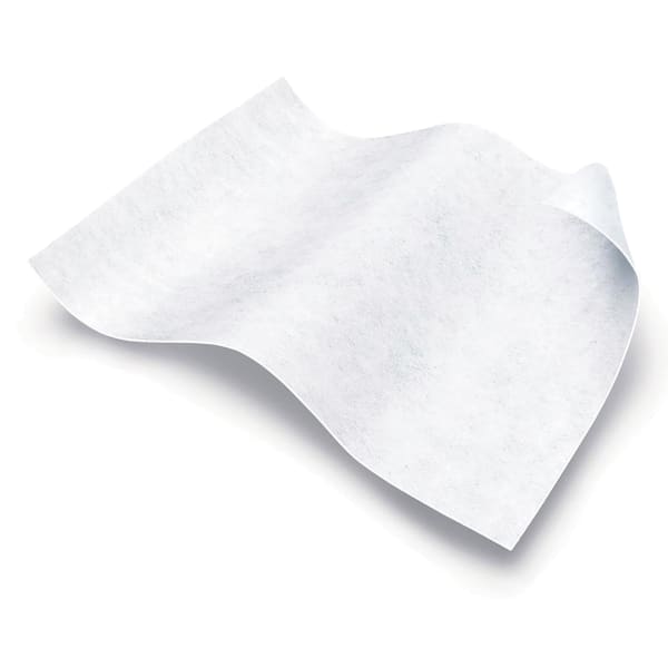 Medline Ultra-Soft Dry Wipes, 7in x 13in, White, 30 Wipes Per Bag, Case Of 40 Bags