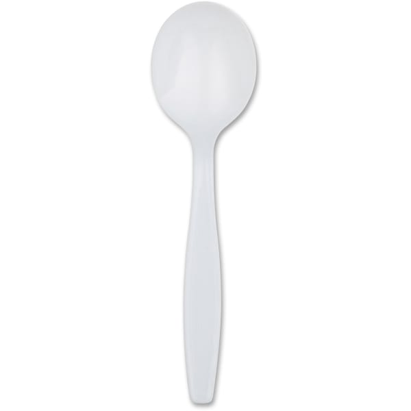 Dixie Heavyweight Plastic Cutlery - 1 Piece(s) - 1000/Carton - Plastic - White