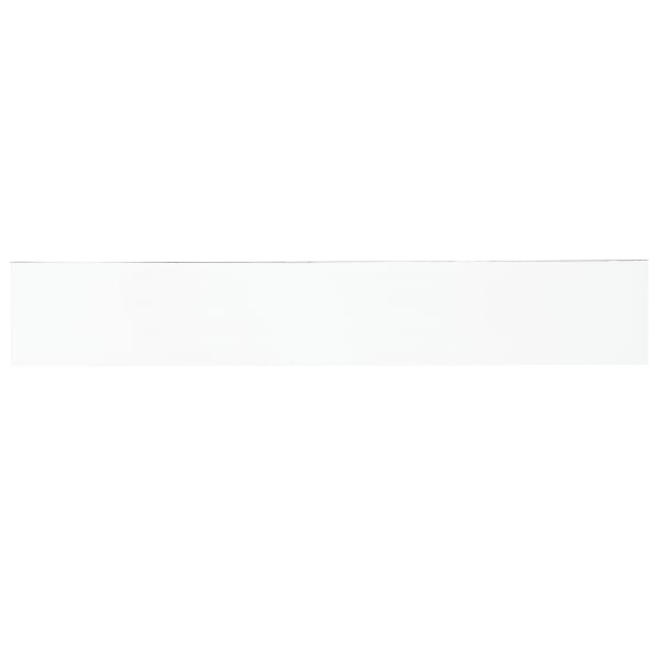 Partners Brand White Warehouse Labels, LH180, Magnetic Strips 2in x 12in, Case of 25