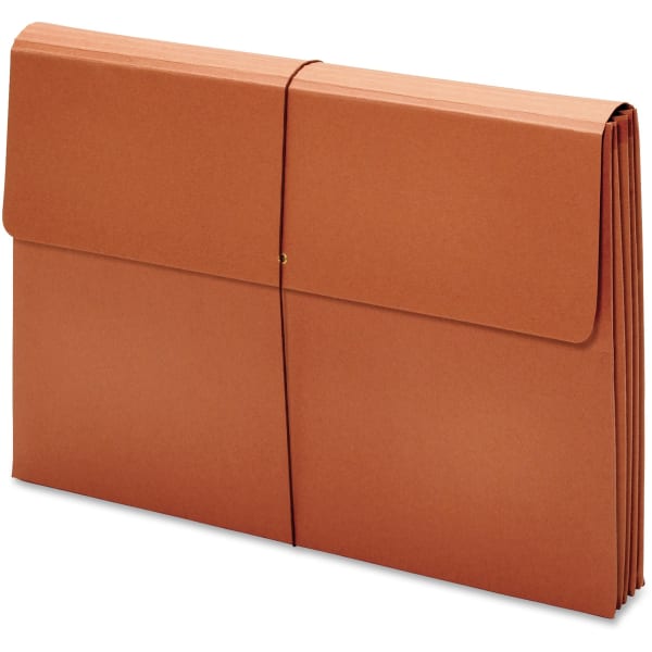 Pendaflex Tabloid Recycled File Wallet - 11inx17in - 875 Sheets Capacity - 3 1/2in Expansion - 19 pt. - Brown - 10% Recycled - B1060E