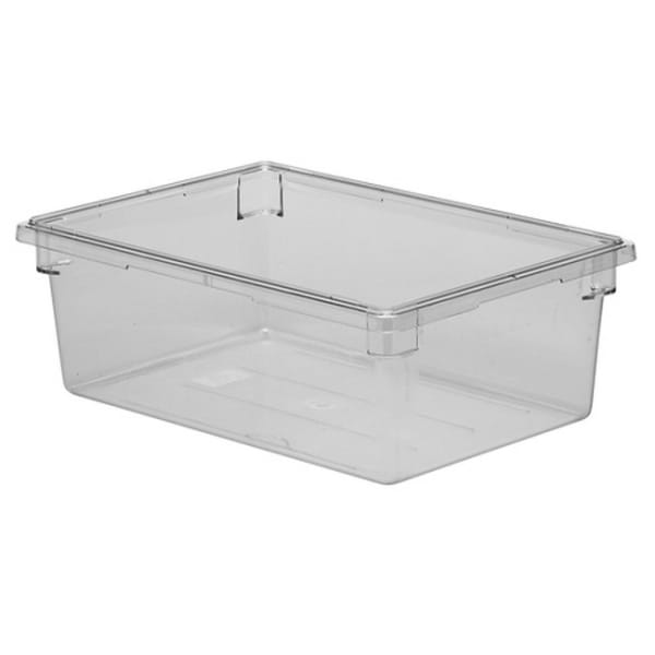 Cambro Camwear Food Box, 12inH x 26inW x 18inD, Clear