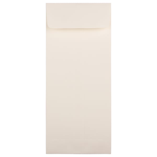 JAM Paper Policy Envelopes, #11, Gummed Seal, Strathmore Natural White, Pack Of 25