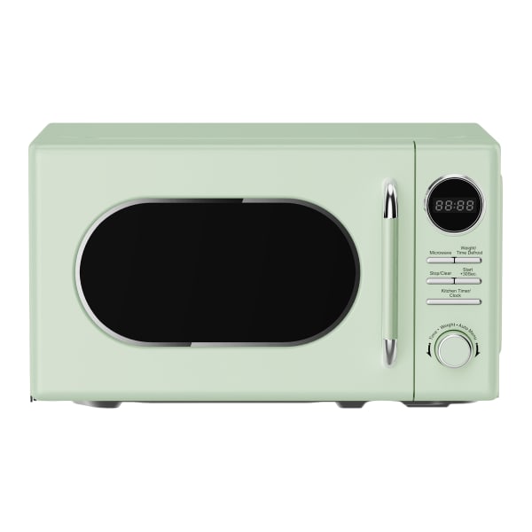 Magic Chef 700-Watt Retro Countertop Microwave, 0.7 Cu. Ft., Green