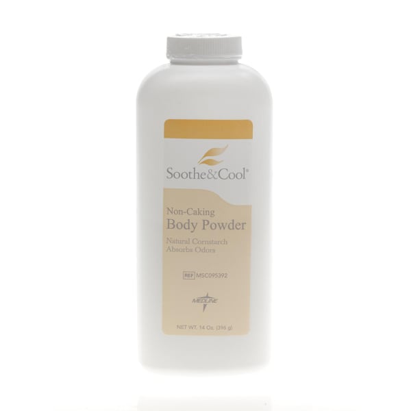 Soothe & Cool Cornstarch Body Powder, 14 Oz, Case Of 12