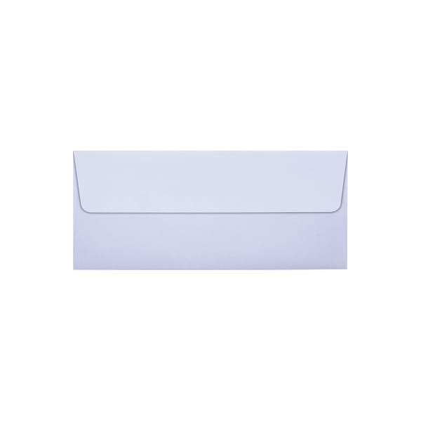 LUX #10 Square-Flap Invitation Envelopes, Peel & Press Closure, Lilac, Pack Of 50