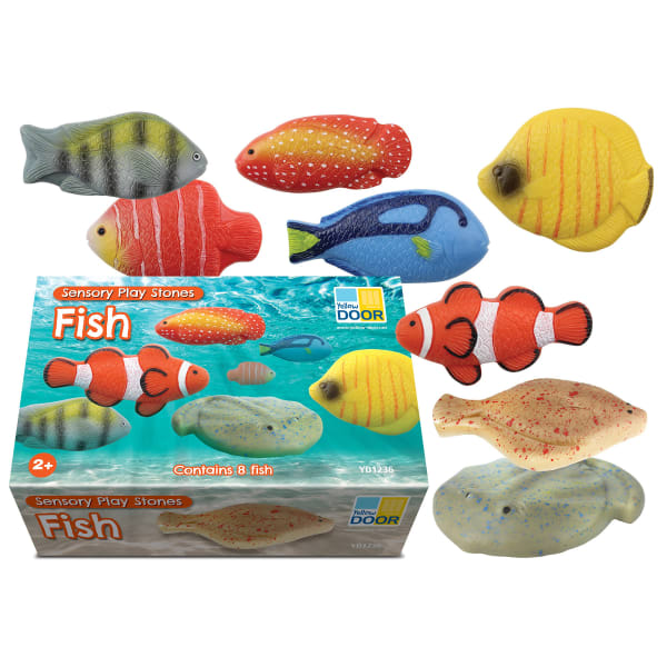 Yellow Door Sensory Stones, Fish