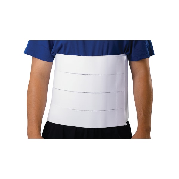 Medline 4-Panel Abdominal Binder, 46 - 62in, Large/XL, White
