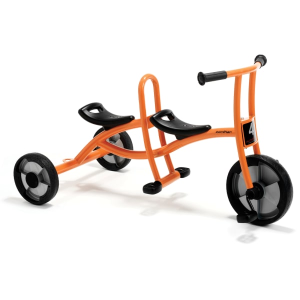 Winther Circleline Taxi, 23 5/8inH x 24 13/16inW x 43 5/16inD, Orange