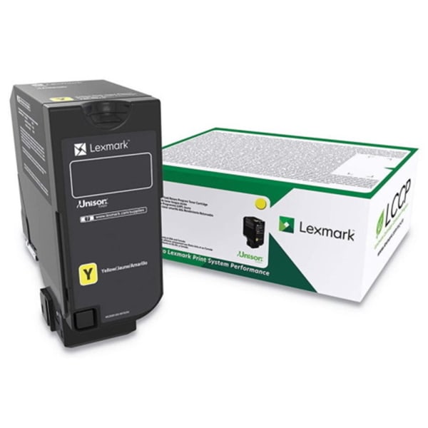 Lexmark CX735 Yellow High-Yield Laser Toner Cartridge, 81C0XYG