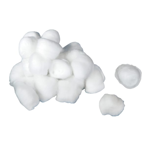 Medline Cotton Balls, Nonsterile, Large, White, Box Of 1,000