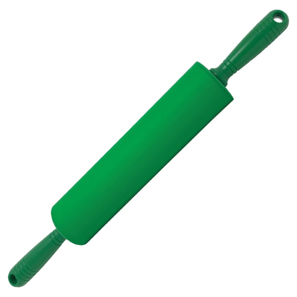 Better Houseware Silicone Rolling Pin, 11-1/4in x 2-1/2in x 20in, Green