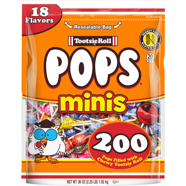 Tootsie Pops Miniatures, 36 Oz. Bag