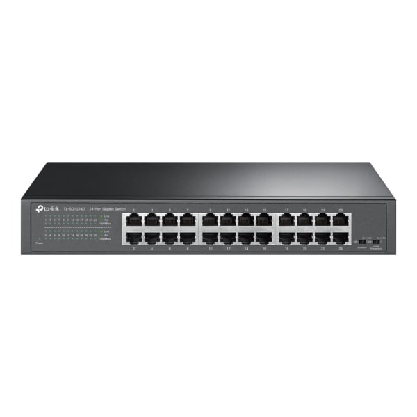 TP-LINK 24-Port Gigabit Desktop/Rackmount Switch, TL-SG1024D